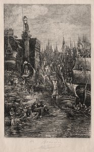 Mój sen autorstwa Rodolphe Bresdin