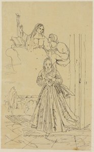 Schronienie w modlitwie autorstwa Rodolphe Bresdin
