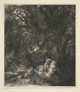 Odpocznij w locie do Egiptu autorstwa Rodolphe Bresdin