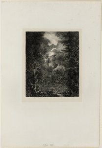 Miasta poza bagnami autorstwa Rodolphe Bresdin