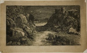 Odległe miasto autorstwa Rodolphe Bresdin