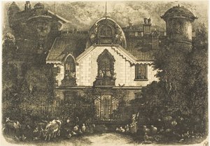 Zaczarowany Dom autorstwa Rodolphe Bresdin