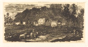 Gospodarstwo autorstwa Rodolphe Bresdin