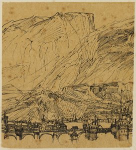 Wielkie mosty autorstwa Rodolphe Bresdin