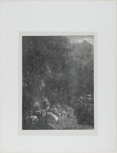 Święta Rodzina z Deer autorstwa Rodolphe Bresdin