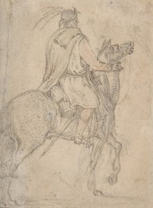 Jeździec węgierski, koniec XVI-połowa XVII wieku.