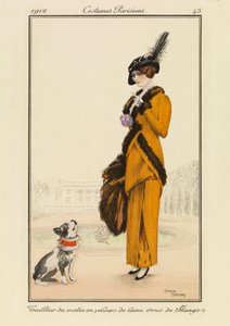 Płyta 43 z "Costumes Parisiens