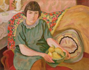 Portret Zouma van den Eeckhoudta autorstwa Roger Eliot Fry