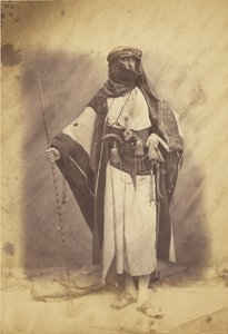 Arabski szef w tureckiej kwaterze głównej. autorstwa Roger Fenton