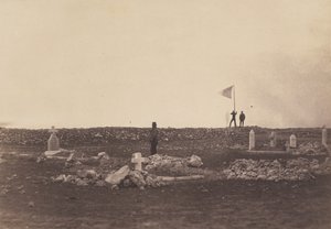 Cmentarz, Wzgórze Cathcarta autorstwa Roger Fenton