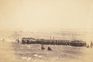 Pułkownik Shadforth i 57. pułk. autorstwa Roger Fenton