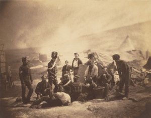Kuchenka 8. pułku huzarów autorstwa Roger Fenton