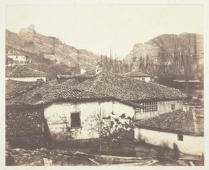 Domki w Bałakławie autorstwa Roger Fenton