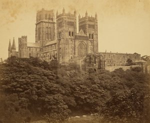 Zachodnia fasada Durham autorstwa Roger Fenton