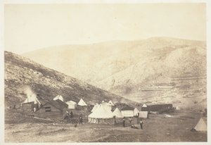 Obóz 71 Pułku autorstwa Roger Fenton