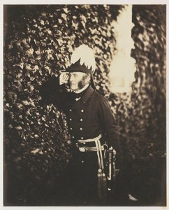 Generał James Bucknall Estcourt (1802-1855) 1855 r. autorstwa Roger Fenton