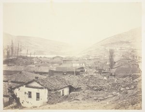 Ogólny widok na Bałakławę autorstwa Roger Fenton