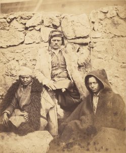 Grupa chorwackich wodzów autorstwa Roger Fenton