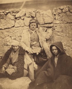 Grupa chorwackich wodzów. autorstwa Roger Fenton