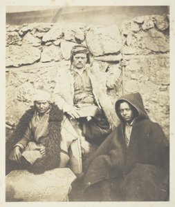 Grupa chorwackich wodzów autorstwa Roger Fenton
