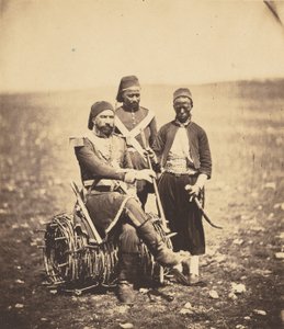 Ismail Pasza i jego towarzysze autorstwa Roger Fenton