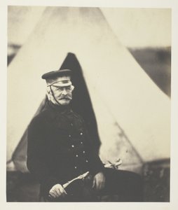 Generał porucznik Sir Richard England, K.C.B. autorstwa Roger Fenton
