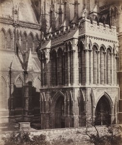 Katedra w Lincoln: ganek w Galilei autorstwa Roger Fenton