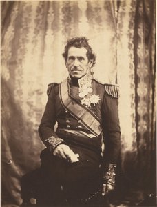 Generał porucznik Sir De Lacy Evans, G.C.B. autorstwa Roger Fenton