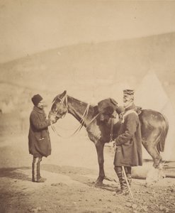 Generał dywizji AH King, 1855. autorstwa Roger Fenton