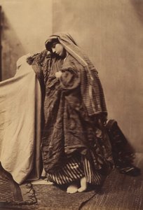Orientalistyczne studium kobiety, 1858. autorstwa Roger Fenton