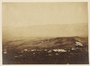 Równiny Bałakławy IV. autorstwa Roger Fenton