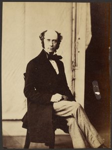 [Portret mężczyzny] autorstwa Roger Fenton