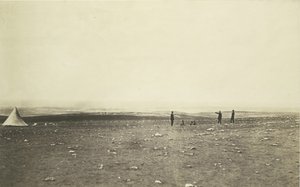 Sewastopol ze wzgórza Cathcart, 1855. autorstwa Roger Fenton