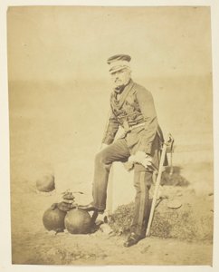 Sir Henry William Barnard (1799-1857), generał, szef sztabu; Zrobione na Krymie autorstwa Roger Fenton