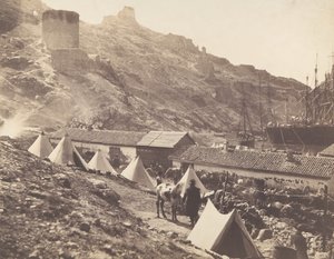 Zamek Genueński, Balaklava, 1855. autorstwa Roger Fenton
