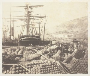 Nabrzeże Ordnance, Bałakława autorstwa Roger Fenton