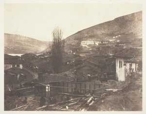 Ulica Kolejowa w Bałakławie autorstwa Roger Fenton