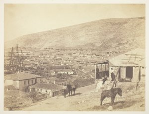 Miasto Bałakława autorstwa Roger Fenton