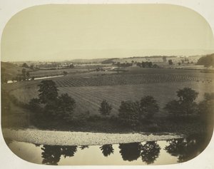 Dolina Ribble i Pendle Hill, 1859. autorstwa Roger Fenton