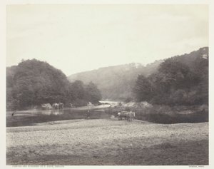 Widok na Ribble, Yorkshire autorstwa Roger Fenton