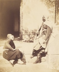 Żuaw i spahi, towarzysze marszałka Pélissiera autorstwa Roger Fenton