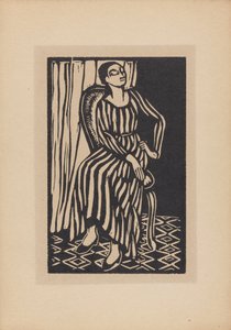 Sukienka w paski autorstwa Roger Fry