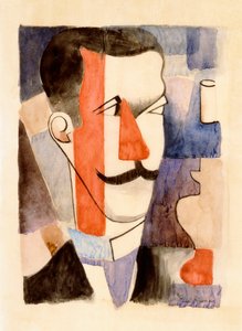 Studium na Paludes, 1917-1920 autorstwa Roger de La Fresnaye