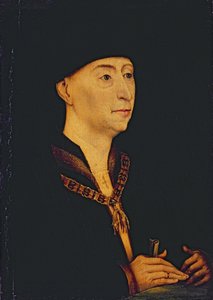 Filip Dobry (1396-1467) Książę Burgundii (1419-67) (olej na desce)