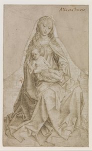 Madonna z błogosławieństwem Chrystusa-dziecka autorstwa Rogier van der Weyden