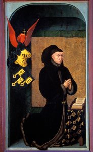 Portret Nicolasa Rolina (1376-1461) Kanclerza Burgundii pod rządami Philippe