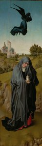 Św. Maria Magdalena Tryptyk ukrzyżowania 1440 autorstwa Rogier van der Weyden