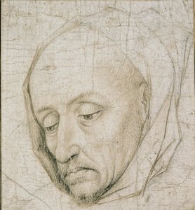 Gabinet głowy starca, XV wiek autorstwa Rogier van der Weyden