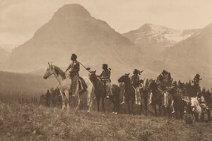 The Pass Finders, Piegan, Montana, 1913 (zdjęcie) autorstwa Roland W. Reed