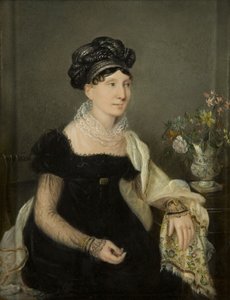 Madame Catalani, ok. 1821 (olej na tartaku)